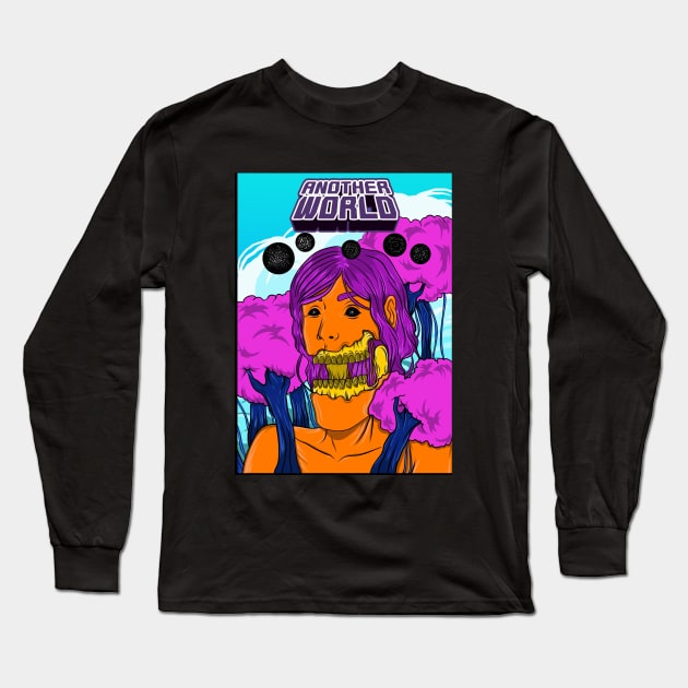 another world Long Sleeve T-Shirt by nivibomb